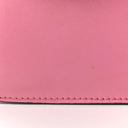 Prada City Calfskin Prada Belle Shoulder Bag Pink Black Red 7 of 13