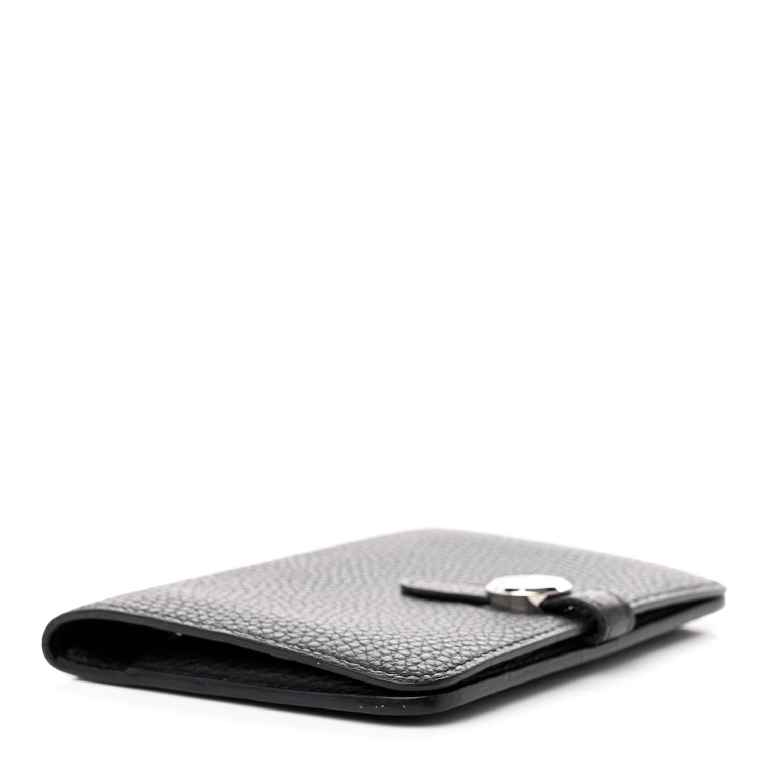 Hermes Togo Dogon Compact Wallet Black 4 of 13