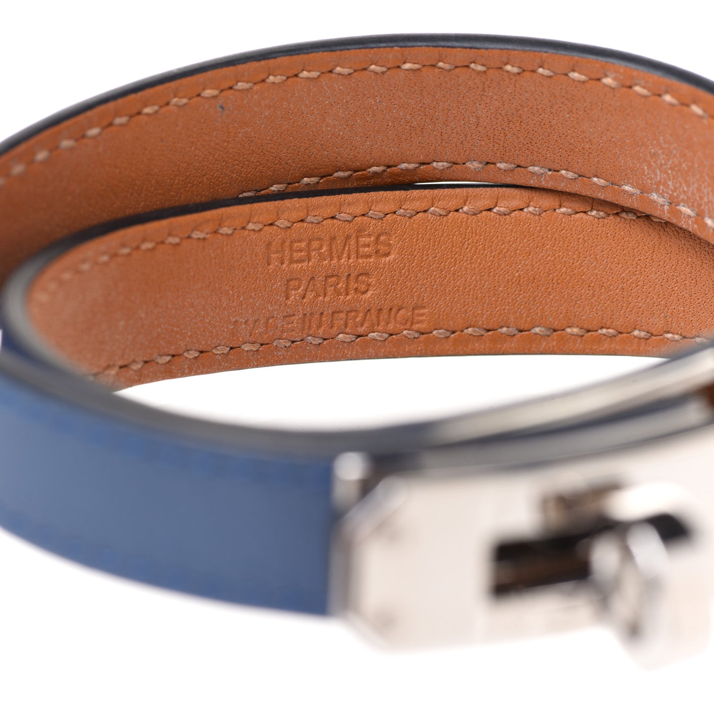 Chamonix Kelly Double Tour Bracelet T3 Bleu Saphir
