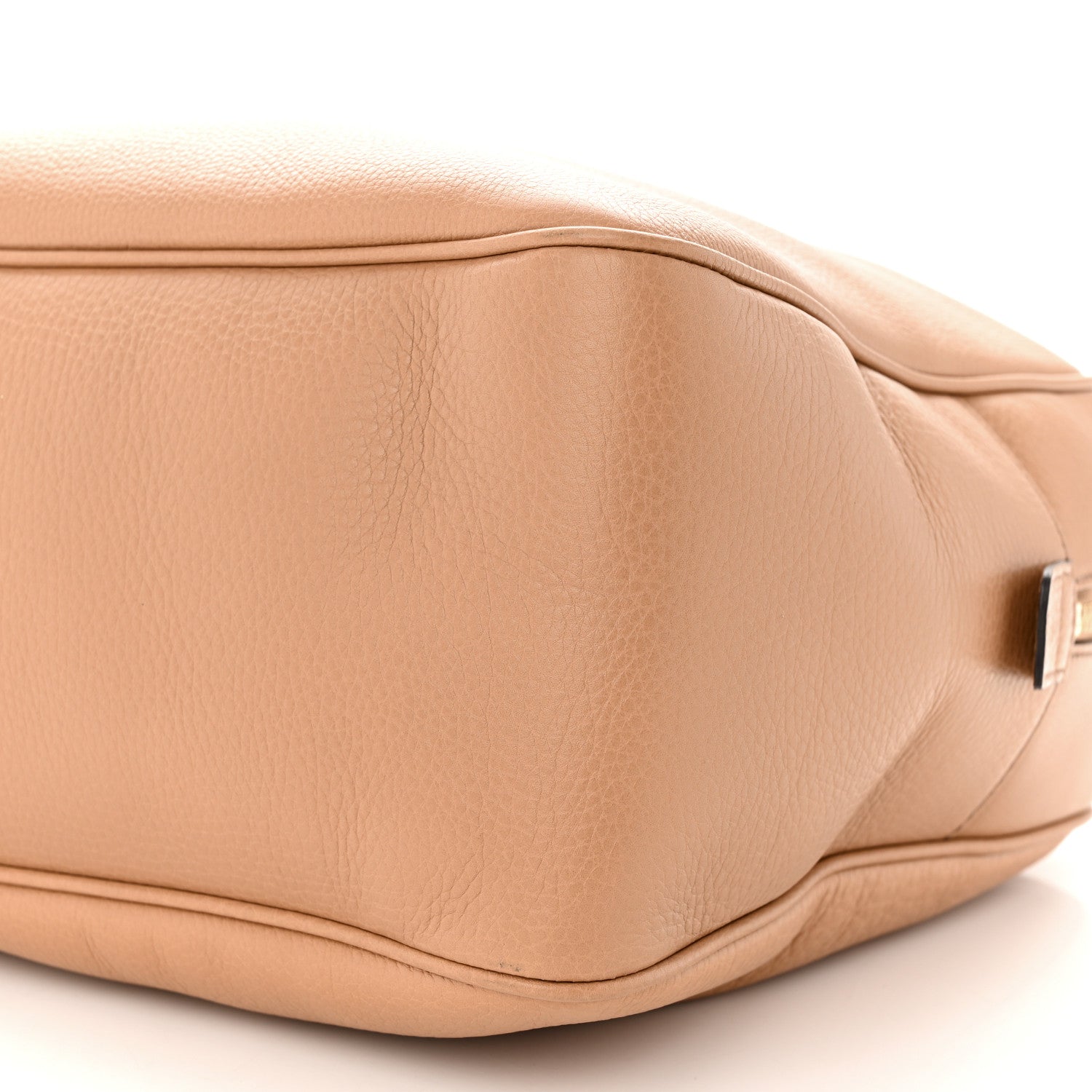 Gucci Pebbled Calfskin Medium Soho Bowler Camelia 10 of 10