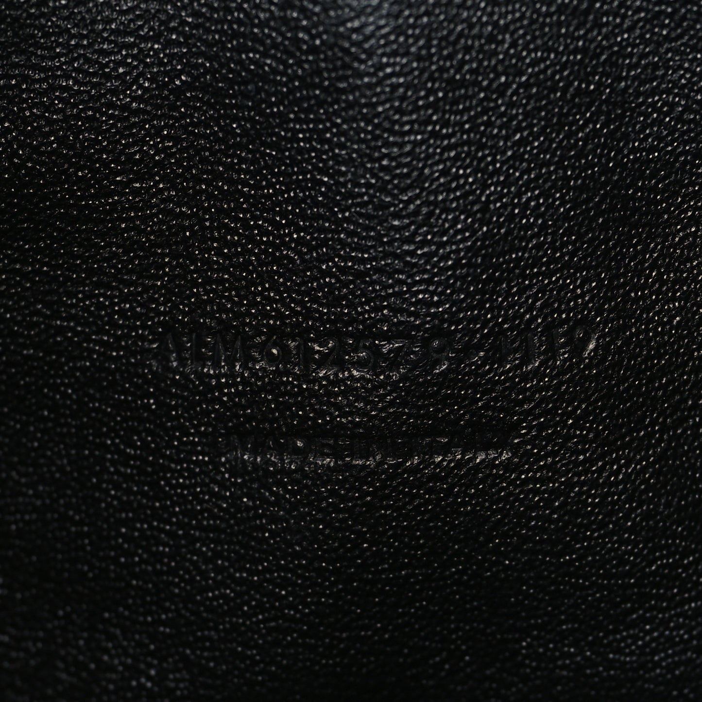 Grain De Poudre Matelasse Monogram Mini Lou Camera Bag Black