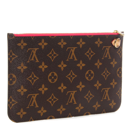 Louis Vuitton Monogram Neverfull MM GM Pochette Pivoine 3 of 7