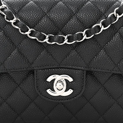 Chanel Caviar Quilted Small Double Flap Black 8 of 10
