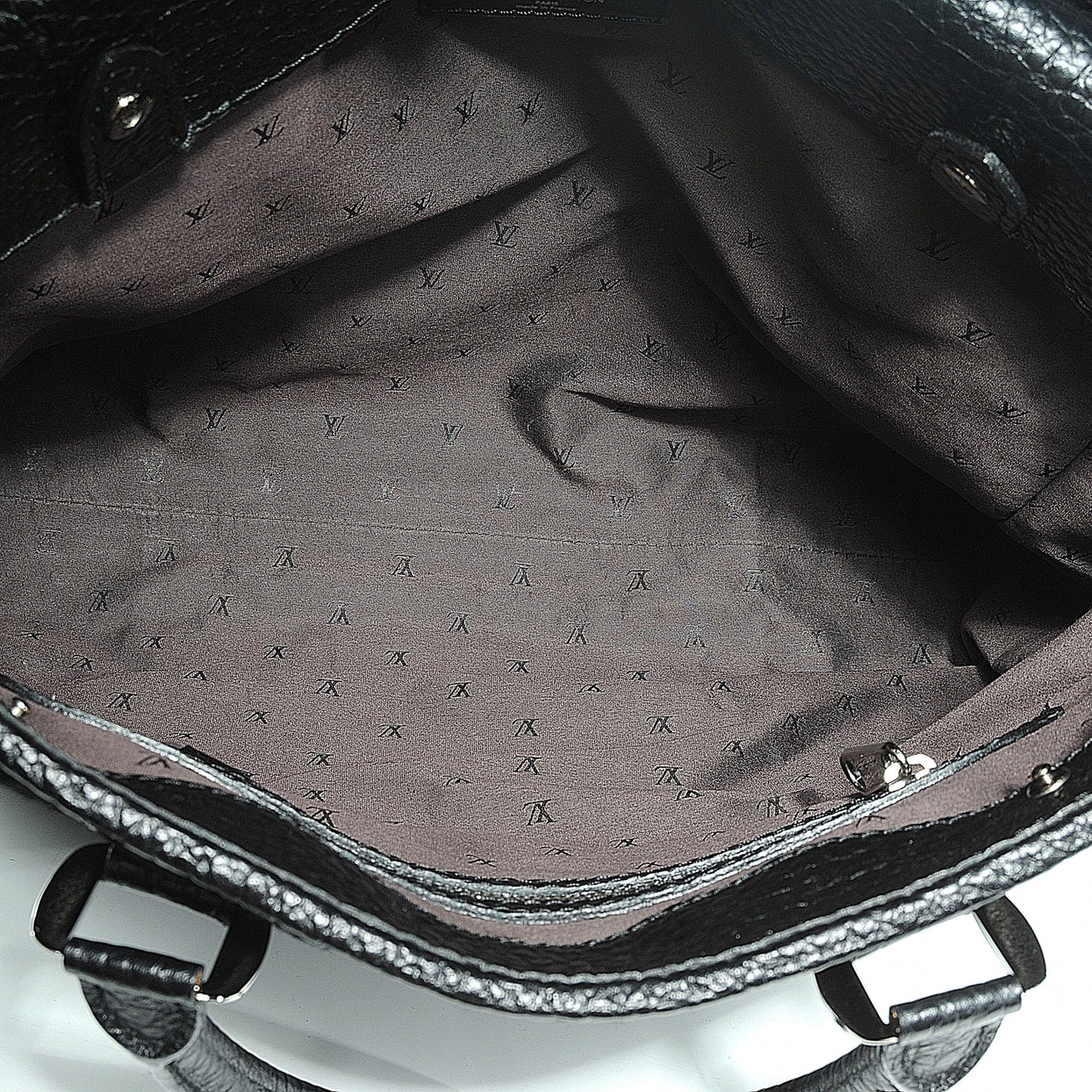 Mens Pony Hair Cabas Whistler Black