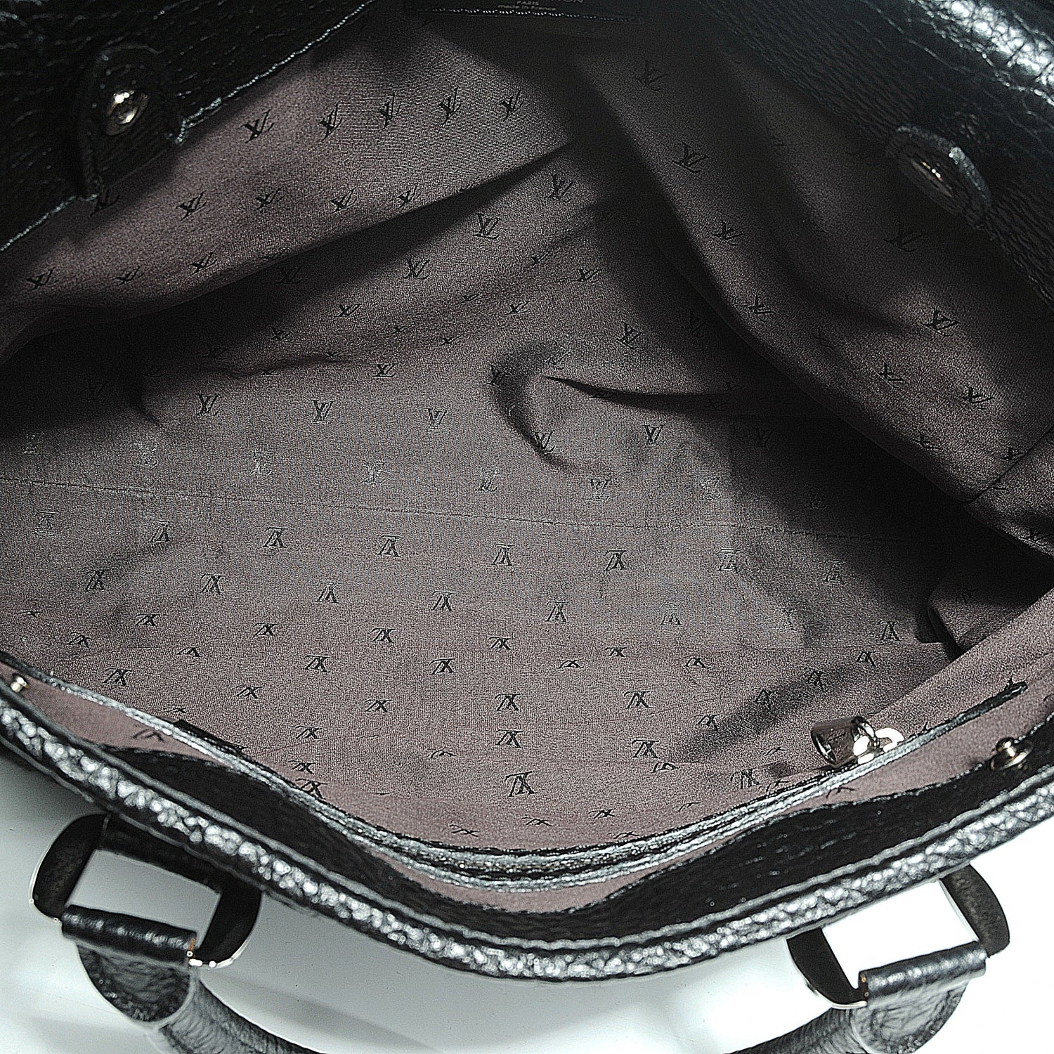 Louis Vuitton Mens Pony Hair Cabas Whistler Black 3 of 7