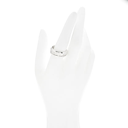 Tiffany Sterling Silver Atlas Band Ring 60 9.25 2 of 4