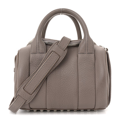 Alexander Wang ALEXANDER WANG Pebbled Lambskin Mini Rockie Mink Silver Hardware 1 of 11