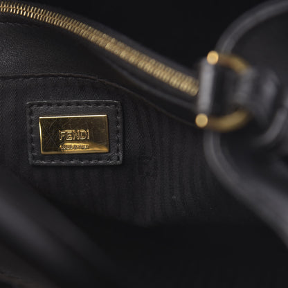 Fendi Vitello Elite Petite 2Jours Tote Black 6 of 10