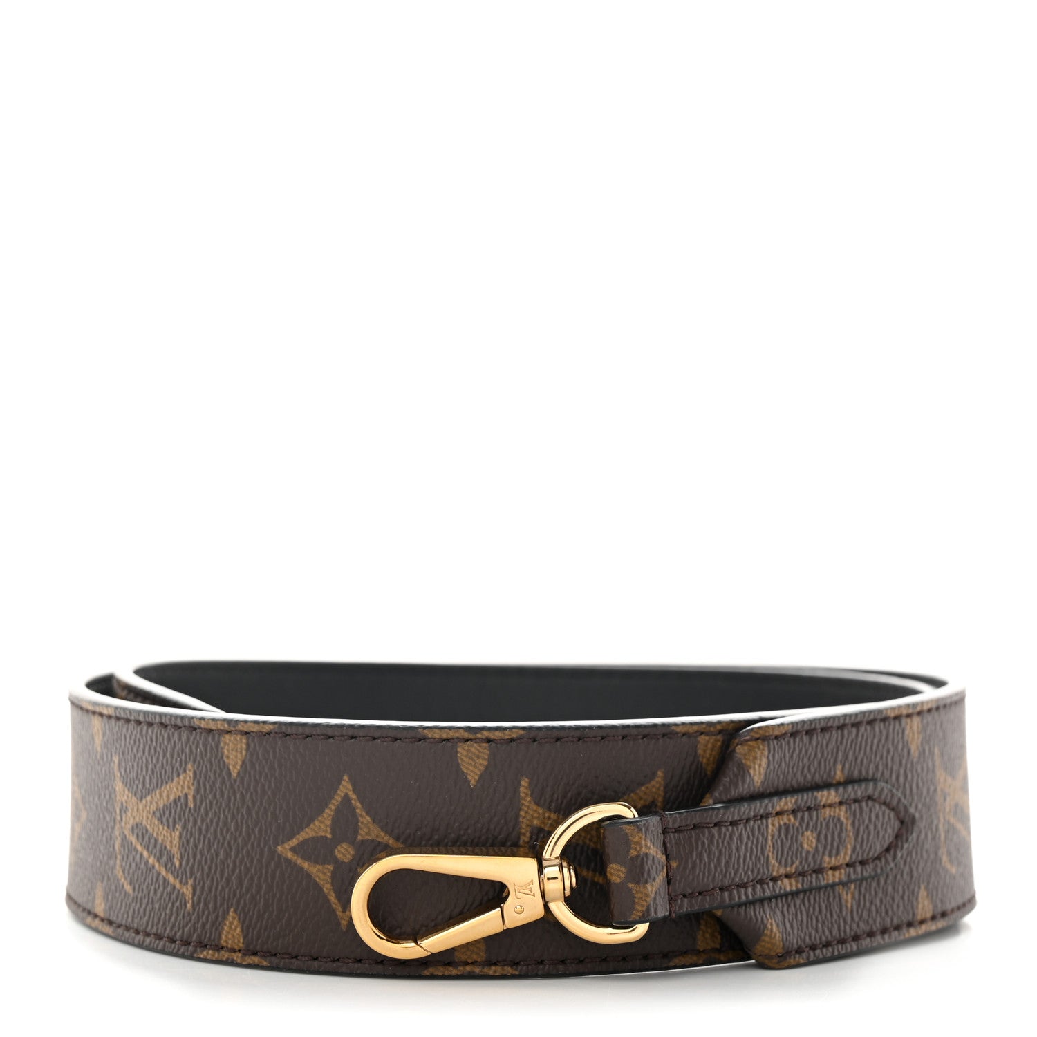 Louis Vuitton Monogram Bandouliere Shoulder Strap Black 1 of 4