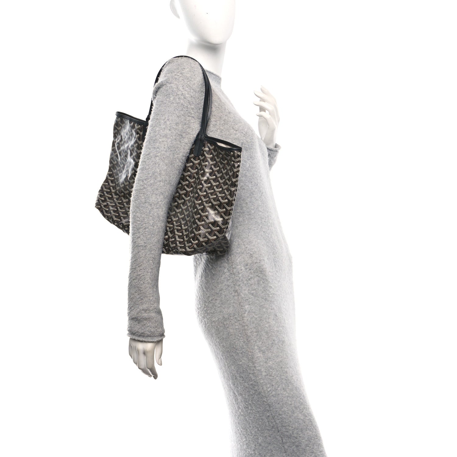 Goyard Goyardine Saint Louis PM Black 2 of 11