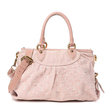 Louis Vuitton Denim Neo Cabby MM Rose 1 of 15