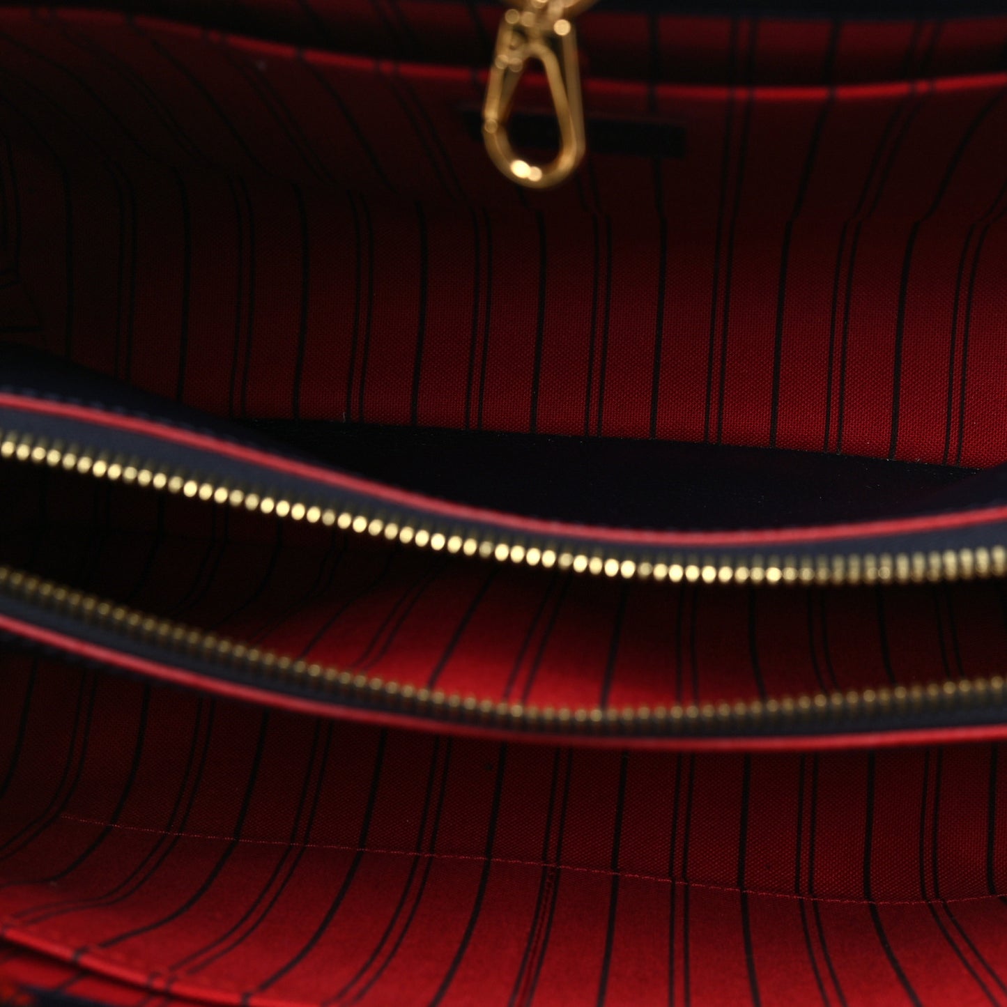Empreinte Montaigne MM Marine Rouge
