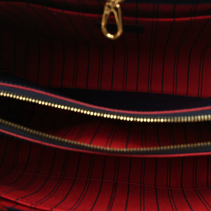 Louis Vuitton Empreinte Montaigne MM Marine Rouge 5 of 8