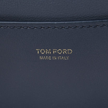 Tom Ford Calfskin Medium Jennifer Crossbody Bag Navy Blue 6 of 6