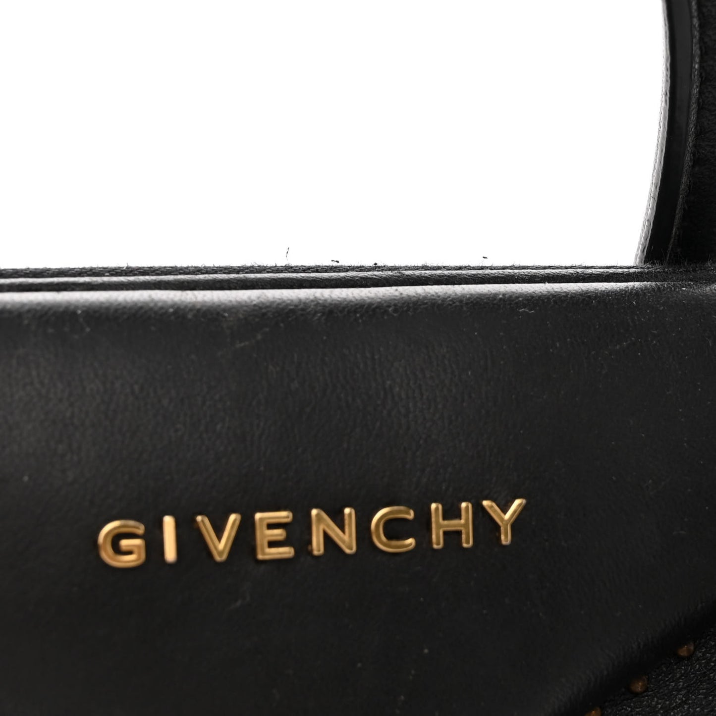 Calfskin Medium Studded Antigona Black