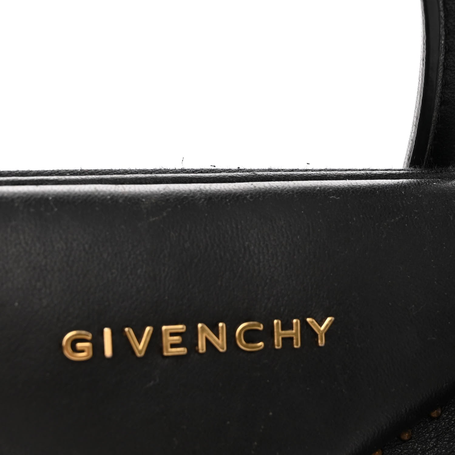 Givenchy Calfskin Medium Studded Antigona Black 11 of 13