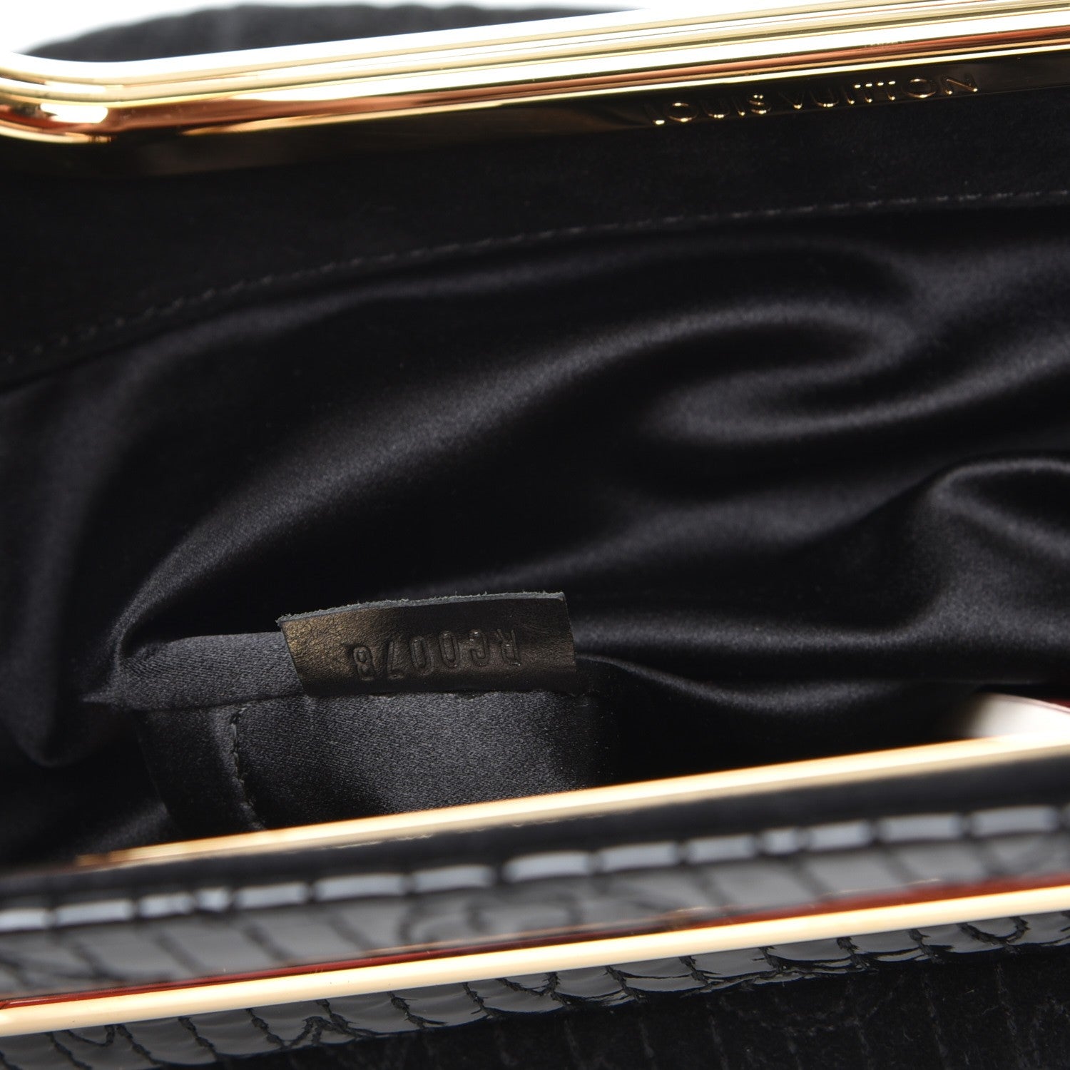 Louis Vuitton Suede Monogram Motard Afterdark Clutch Black 8 of 8