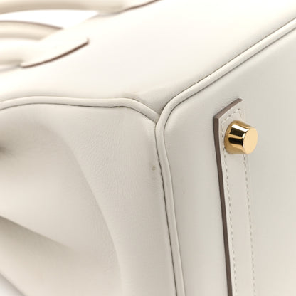 Hermes Swift Birkin 25 Gris Pale 12 of 15