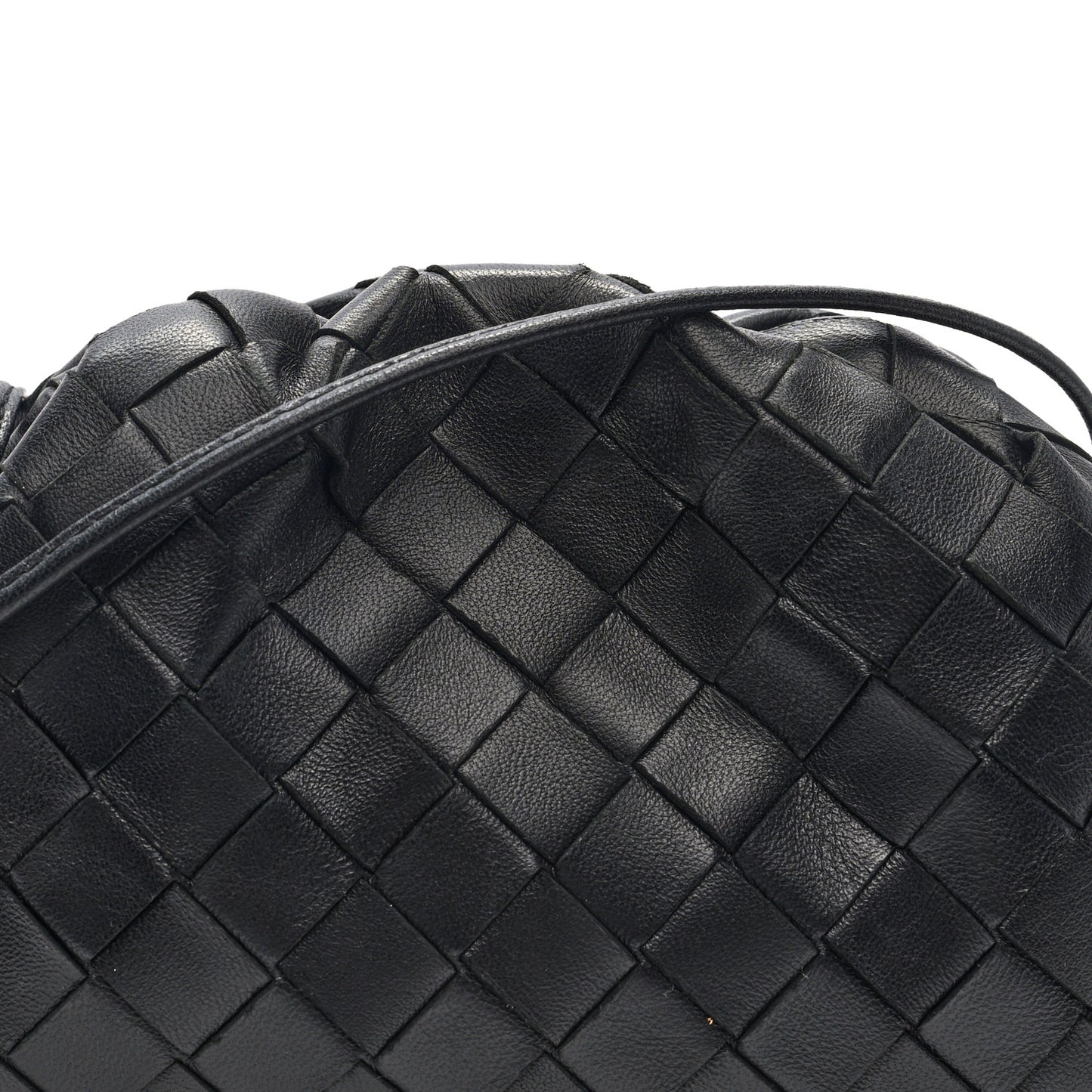 Nappa Intrecciato The Mini Pouch Black