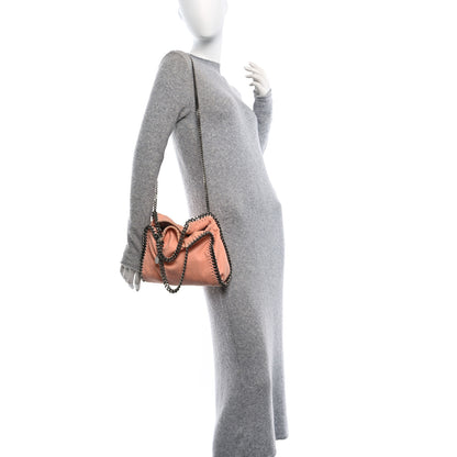 Stella McCartney Shaggy Deer Mini Falabella Fold Over Tote Honey 2 of 9