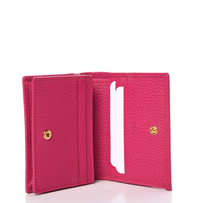 Gucci Dollar Calfskin GG Marmont Card Case Box Pink 5 of 9