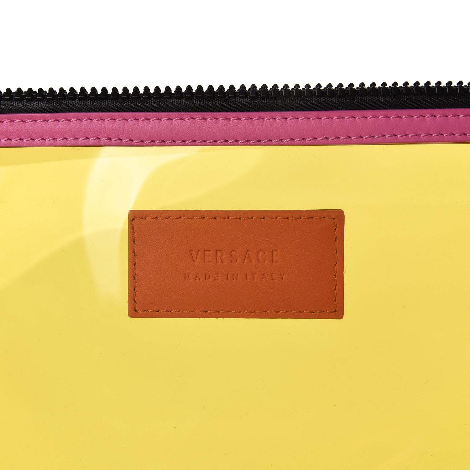 Versace Vinyl Calfskin 90s Logo Tote Multicolor 8 of 11
