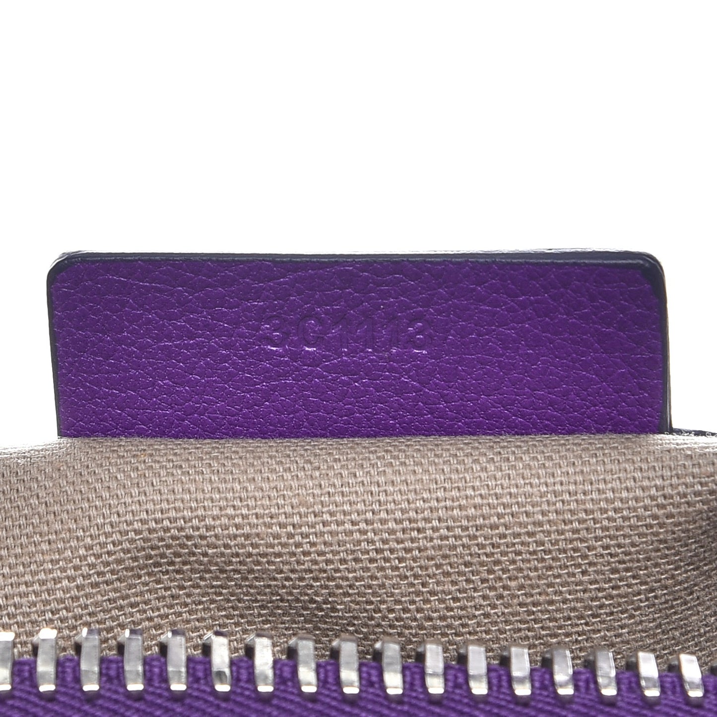 Sugar Goatskin Medium Antigona Purple