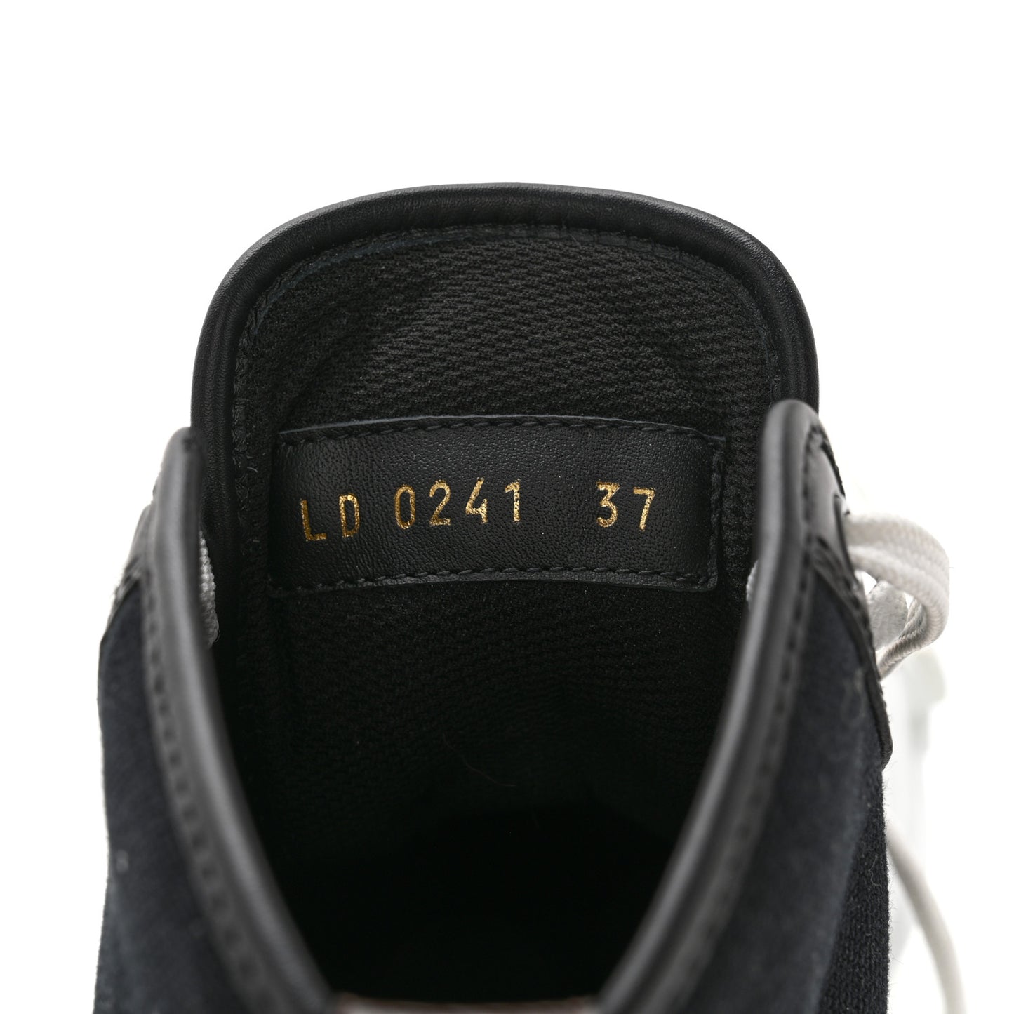 Canvas LV Squad Sneaker Boots 37 Black