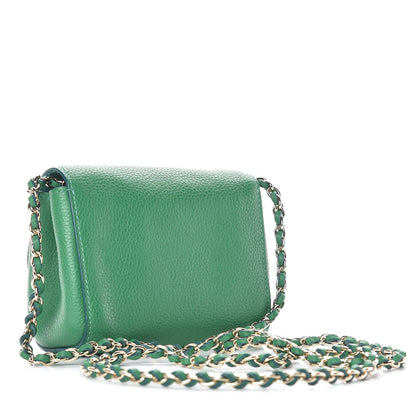 Mulberry Small Classic Grain Calfskin Mini Lily Jungle Green 3 of 11