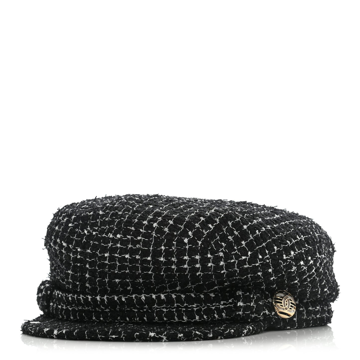 Tweed Fantasy Cap L Black