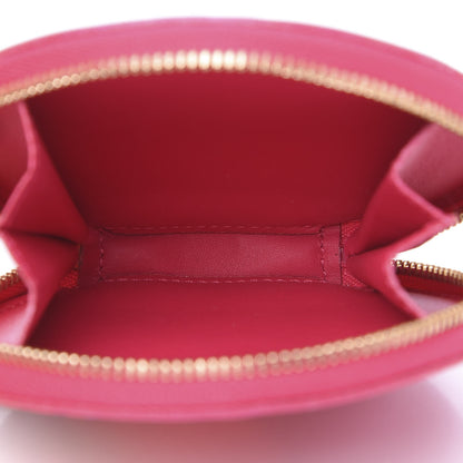 Louis Vuitton Vernis Roses Chapeau Coin Purse Rose Pop 4 of 6