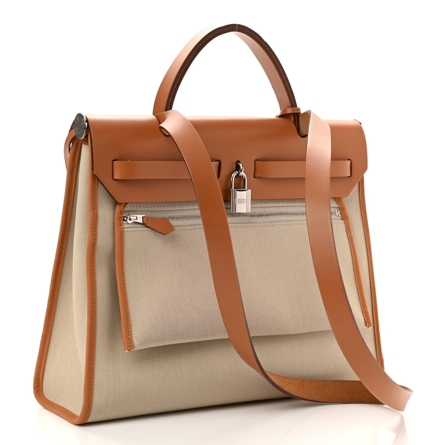 Vache Hunter Toile Herbag Zip 31 PM Trench Gold