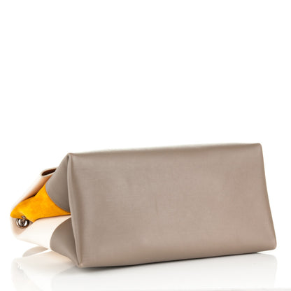 Celine Calfskin All Soft Shoulder Bag Cream 4 of 10