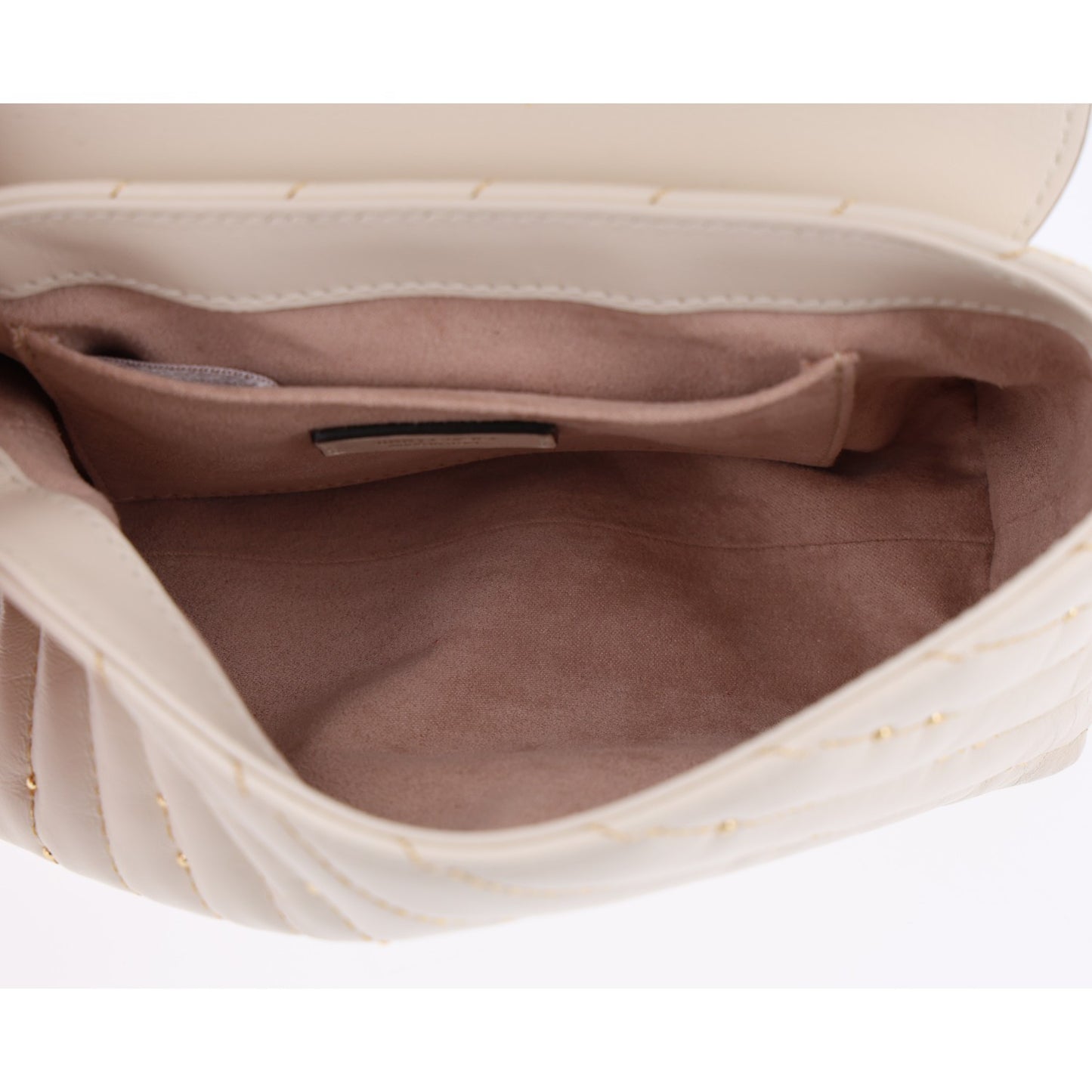 Nappa Quilted Avenue Curve Latte