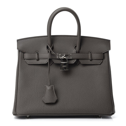 Hermes Togo Birkin 25 Etain 1 of 11