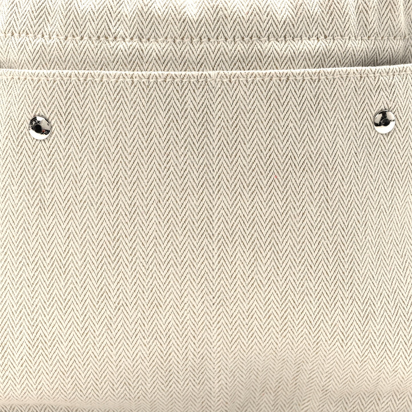 Canvas Barenia Fourbi 25 MM Bag Insert Natural Fauve