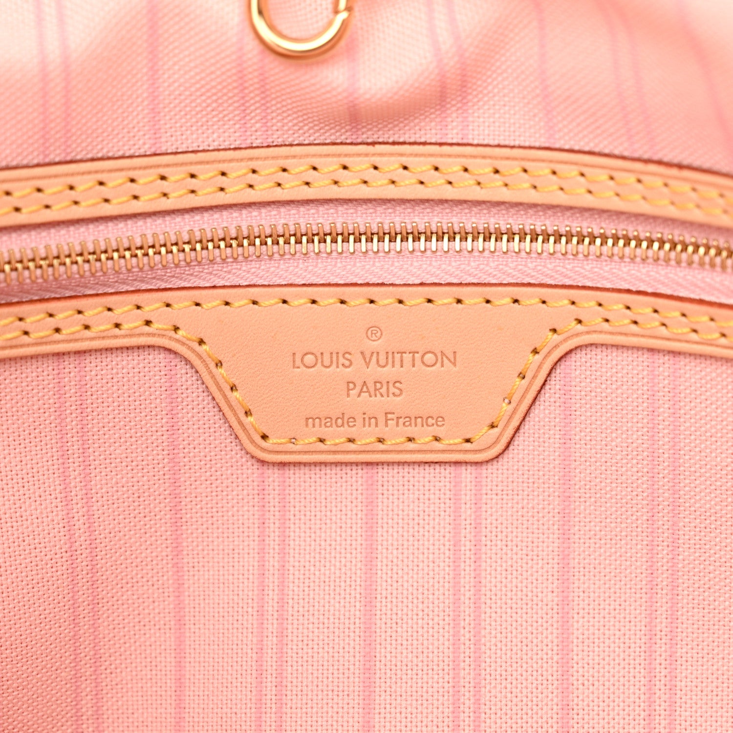 Louis Vuitton Damier Azur Delightful PM Rose Ballerine 6 of 9