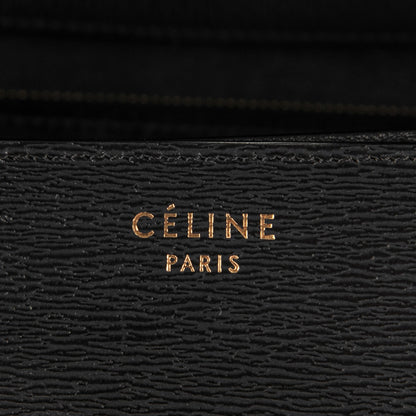 Celine Liege Calfskin Medium Classic Box Flap Bag Black 7 of 7