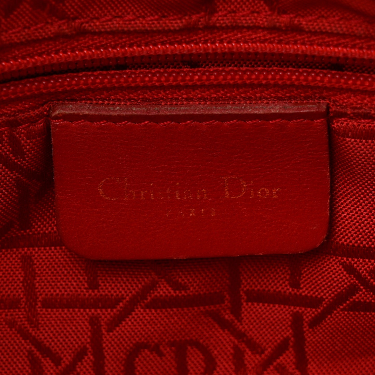 Nylon Cannage Large Lady Dior Black