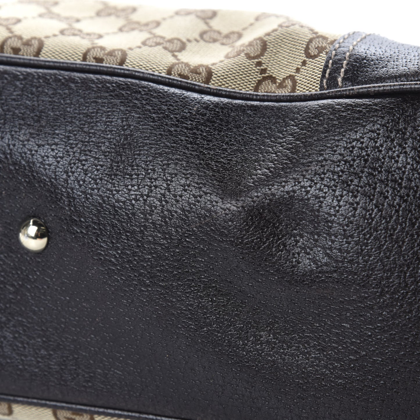 Monogram Medium Princy Tote Dark Brown