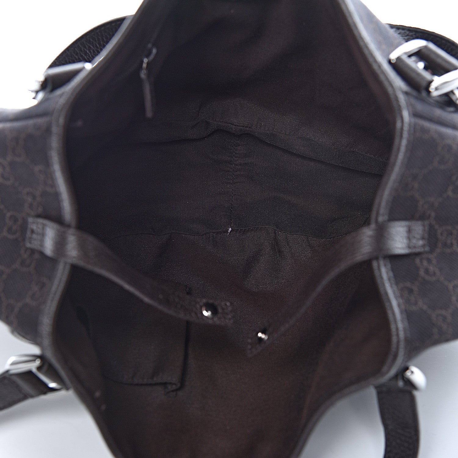 Gucci Monogram Medium Abbey Shoulder Bag Chocolate 5 of 10