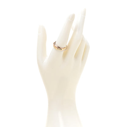Cartier 18K Pink Yellow White Gold Small Trinity Ring 58 8.5 4 of 10