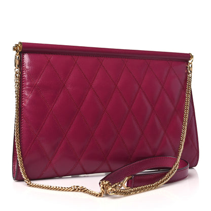 Givenchy Goatskin Quilted Medium Gem Bag Orchid Purple 3 of 9