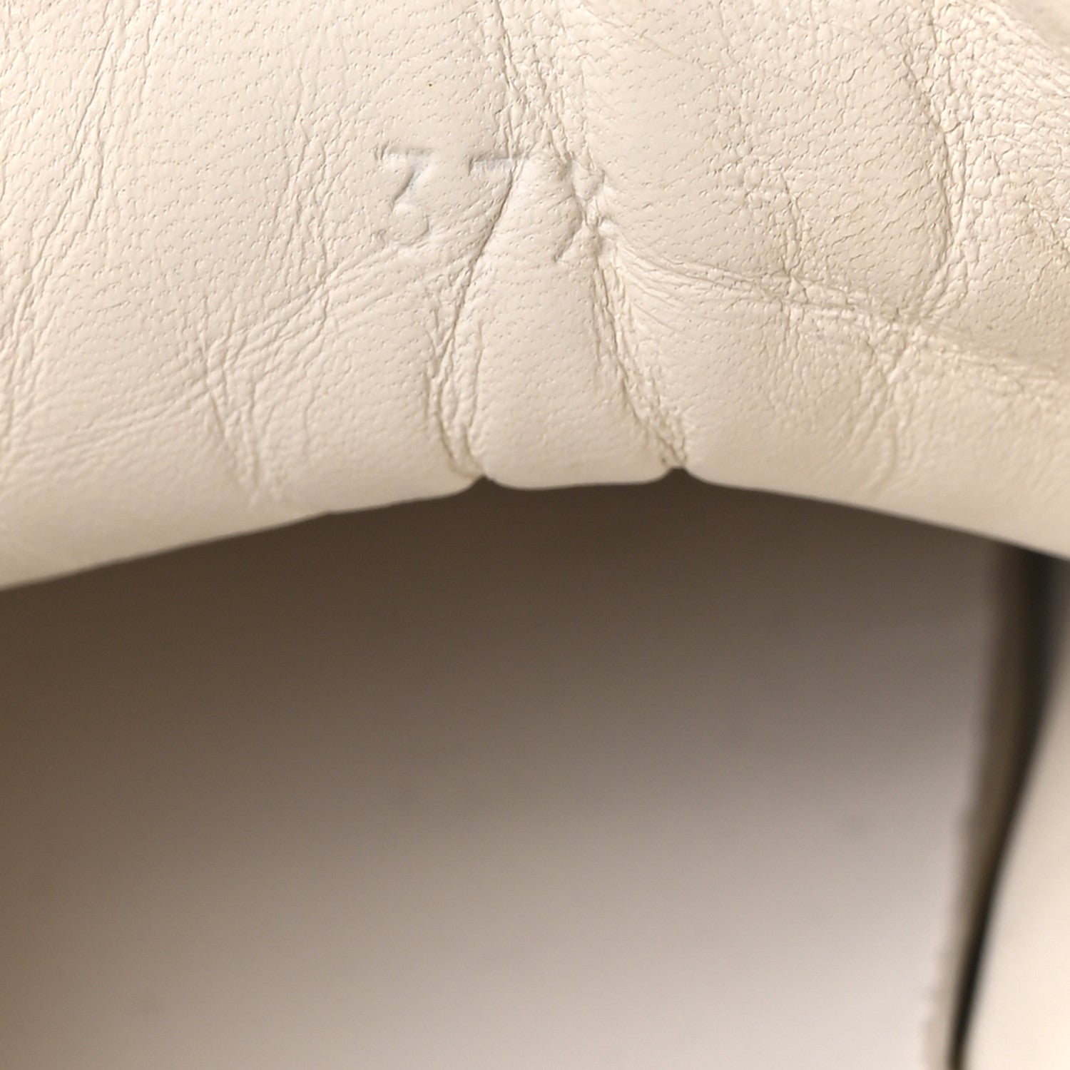Hermes Calfskin Day Sneakers 37.5 White 9 of 10