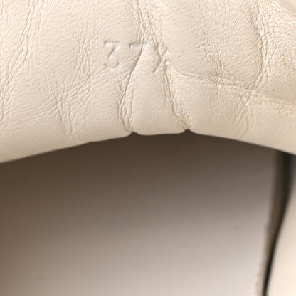 Hermes Calfskin Day Sneakers 37.5 White 9 of 10