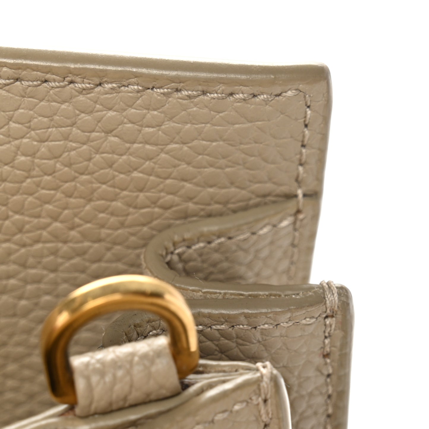 Grained Calfskin Baby Supple Sac De Jour Sea Salt