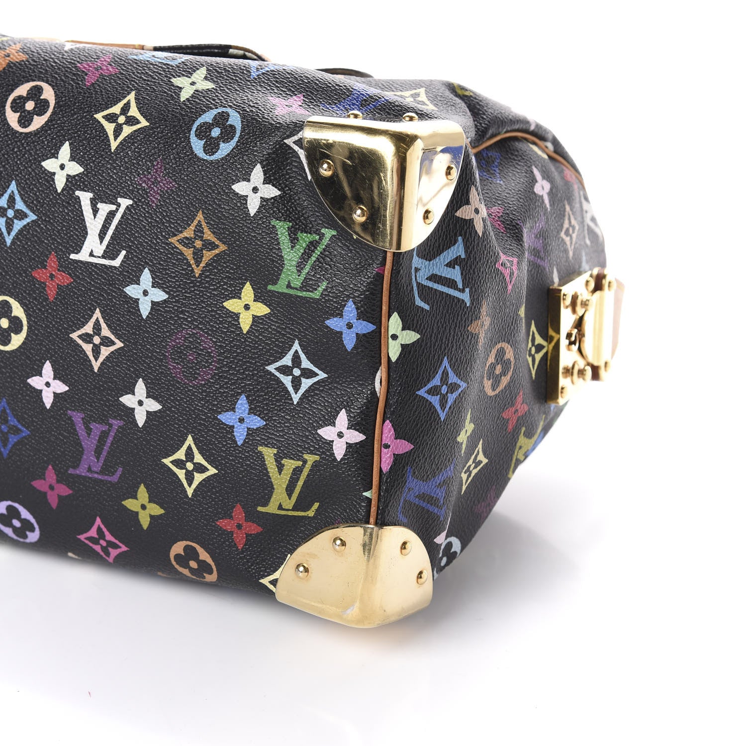 Louis Vuitton Monogram Multicolor Speedy 30 Black 8 of 8
