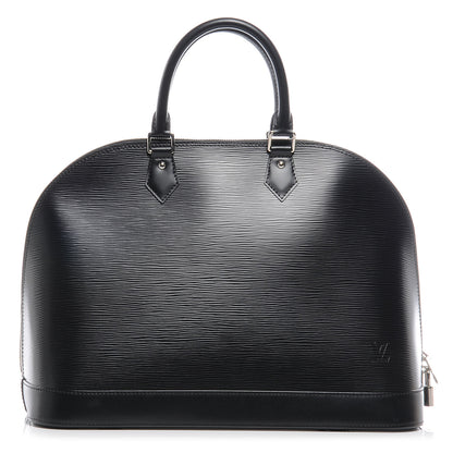 Louis Vuitton Epi Alma GM Black 1 of 7