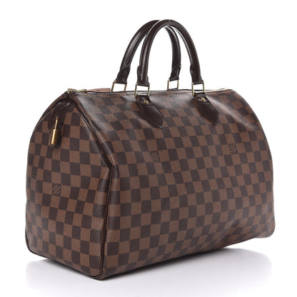 Louis Vuitton Damier Ebene Speedy 35 3 of 7