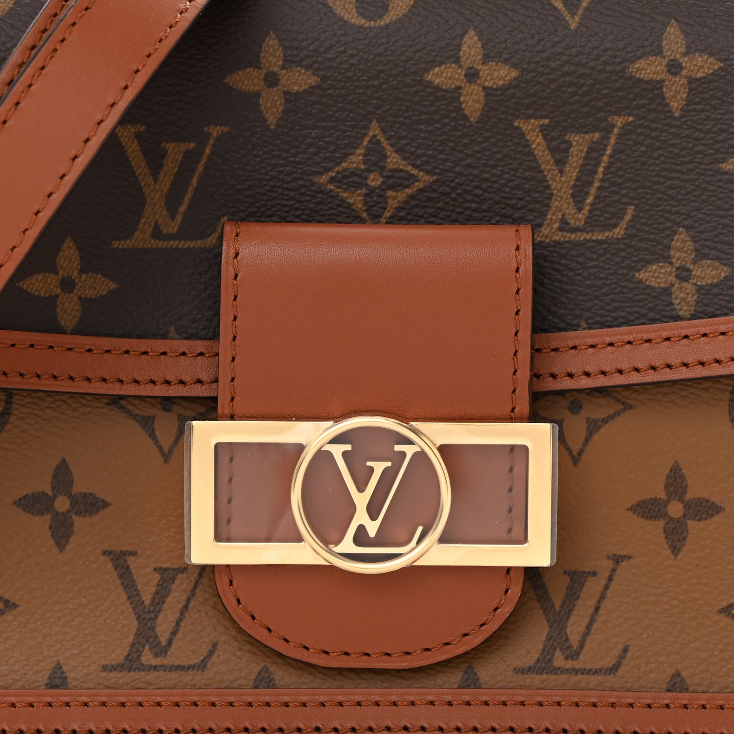 Louis Vuitton Reverse Monogram Dauphine Mini 7 of 9